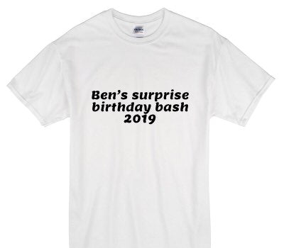 Custom Gildan 100% Cotton White T-Shirt