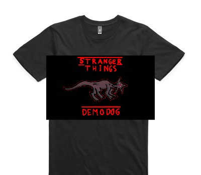 Custom AS Colour 100% Cotton Black T-Shirt