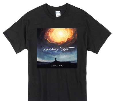 Custom Gildan 100% Cotton Black T-Shirt