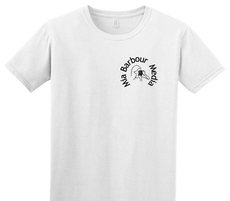 Custom Adult Soft Style 100% Cotton White T-Shirt