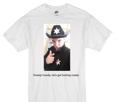 Custom Gildan 100% Cotton White T-Shirt