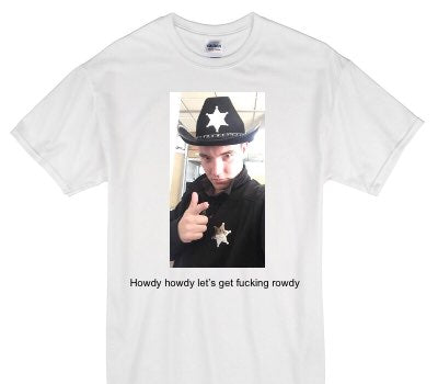 Custom Gildan 100% Cotton White T-Shirt
