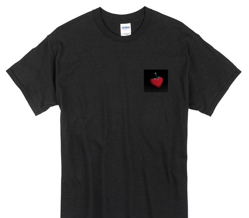 Custom Gildan 100% Cotton Black T-Shirt