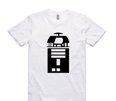Custom AS Colour 100% Cotton White T-Shirt