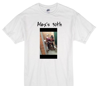 Custom Gildan 100% Cotton White T-Shirt