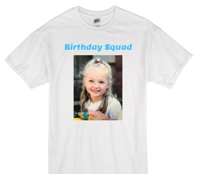 Custom Gildan 100% Cotton White T-Shirt