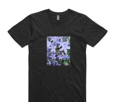 Custom AS Colour 100% Cotton Black T-Shirt
