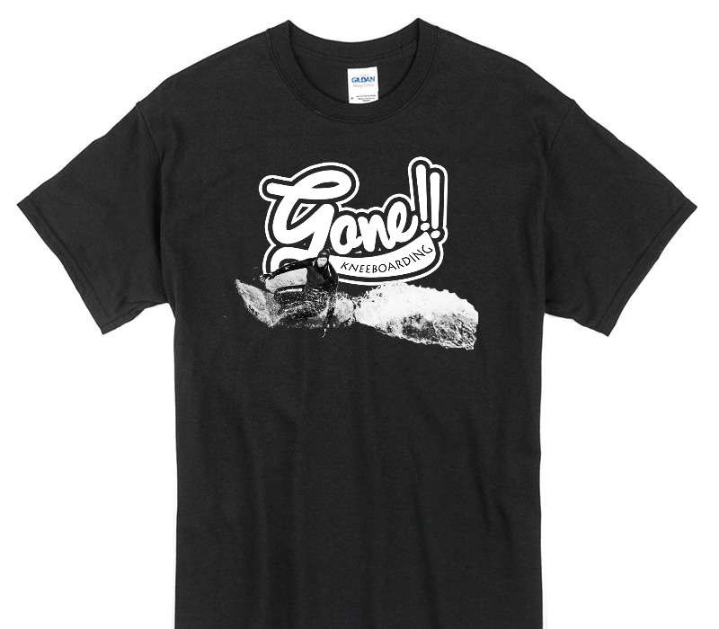 Custom Gildan 100% Cotton Black T-Shirt