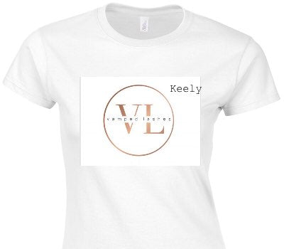Custom Womens Soft Style 100% Cotton White T-Shirt