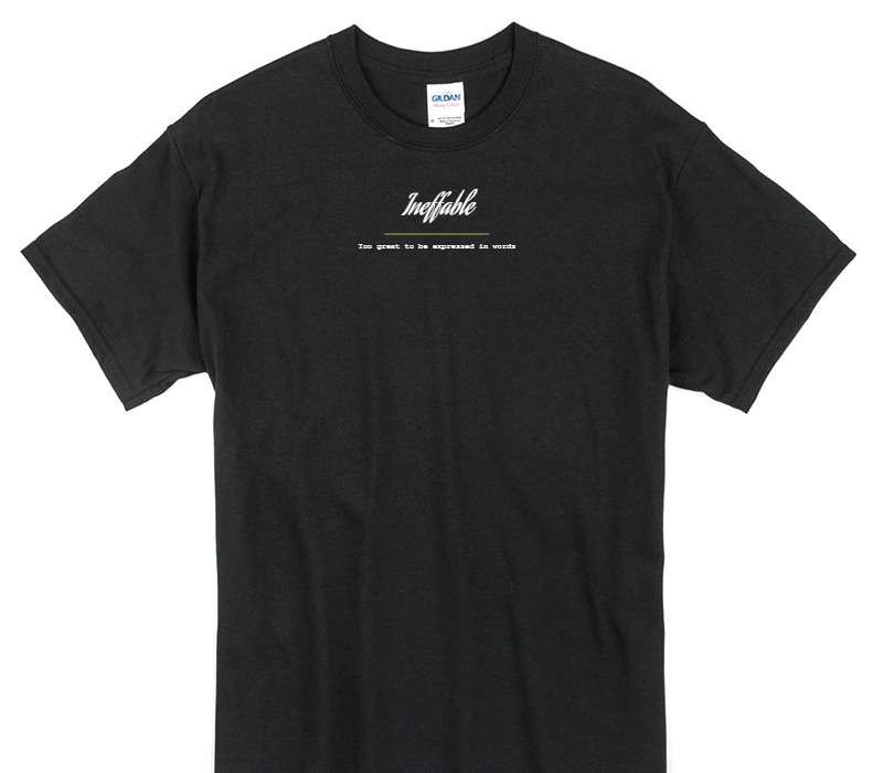 Custom Gildan 100% Cotton Black T-Shirt