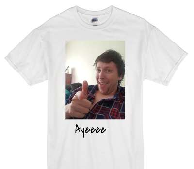 Custom Gildan 100% Cotton White T-Shirt