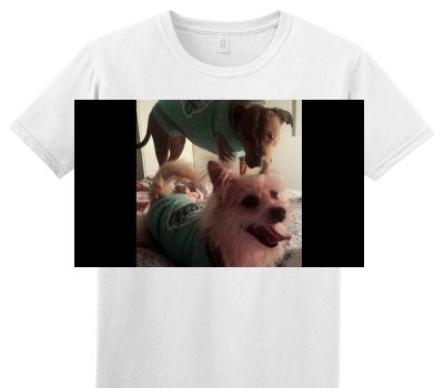 Custom Adult Soft Style 100% Cotton White T-Shirt