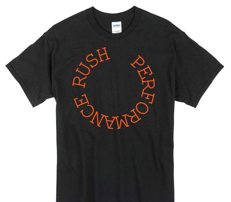 Custom Gildan 100% Cotton Black T-Shirt