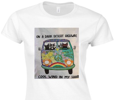 Custom Womens Soft Style 100% Cotton White T-Shirt