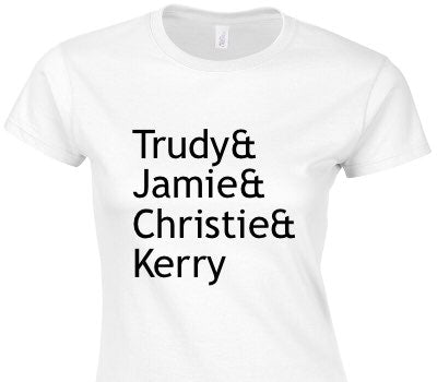 Custom Womens Soft Style 100% Cotton White T-Shirt