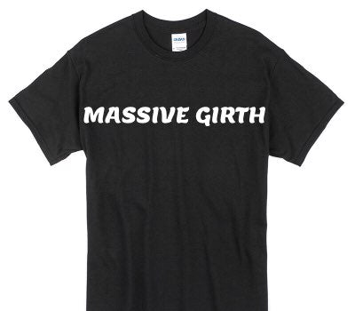 Custom Gildan 100% Cotton Black T-Shirt