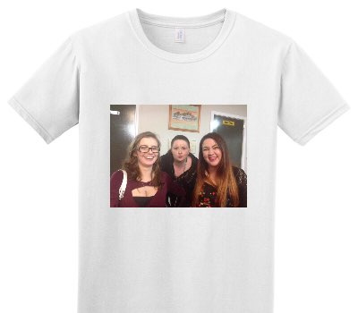 Custom Adult Soft Style 100% Cotton White T-Shirt