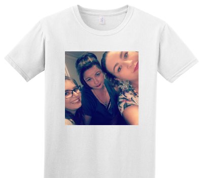 Custom Adult Soft Style 100% Cotton White T-Shirt