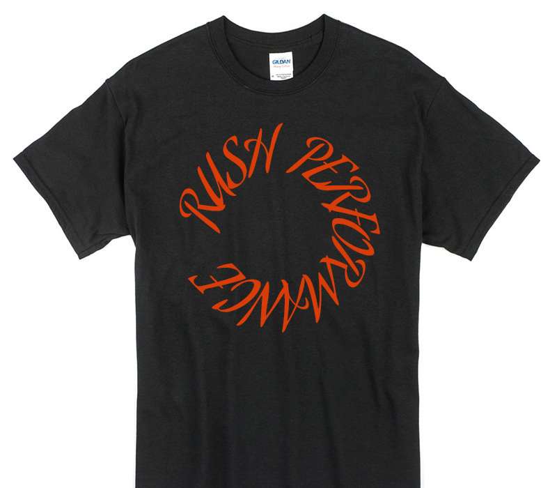 Custom Gildan 100% Cotton Black T-Shirt