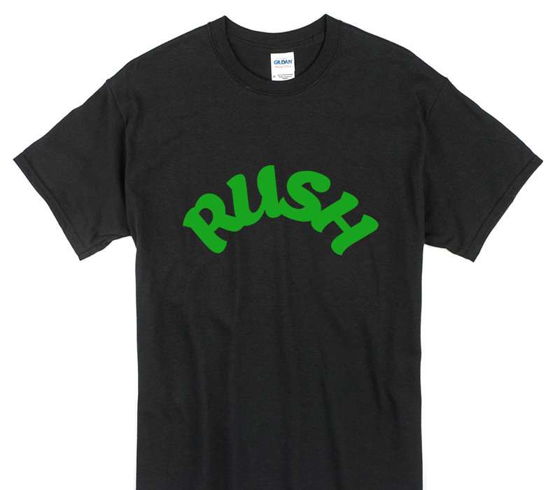 Custom Gildan 100% Cotton Black T-Shirt