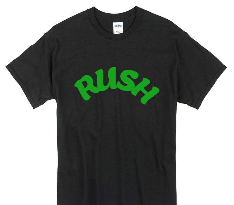Custom Gildan 100% Cotton Black T-Shirt