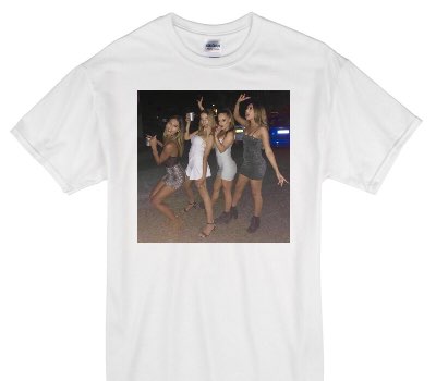 Custom Gildan 100% Cotton White T-Shirt