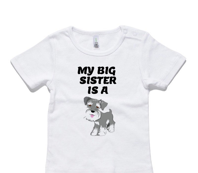 Custom AS Colour White Baby T-Shirt