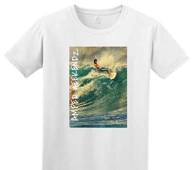 Custom Adult Soft Style 100% Cotton White T-Shirt