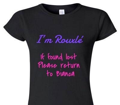 Custom Womens Soft Style 100% Cotton Black T-Shirt