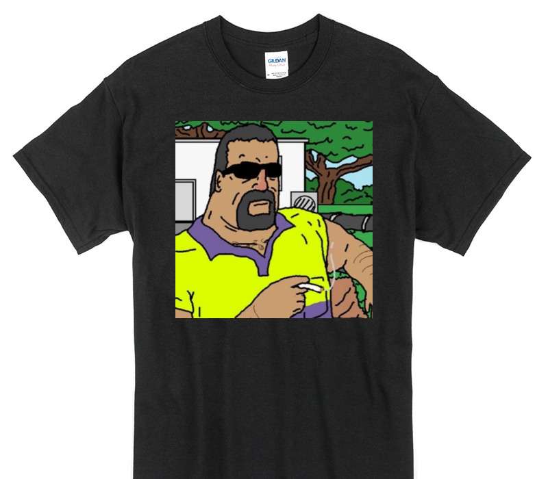 Custom Gildan 100% Cotton Black T-Shirt