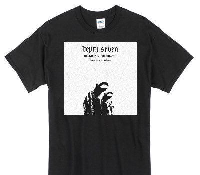 Custom Gildan 100% Cotton Black T-Shirt