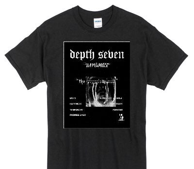 Custom Gildan 100% Cotton Black T-Shirt