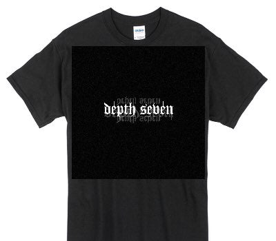 Custom Gildan 100% Cotton Black T-Shirt