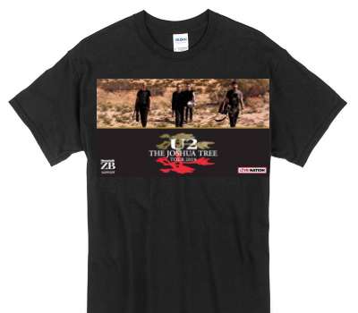 Custom Gildan 100% Cotton Black T-Shirt