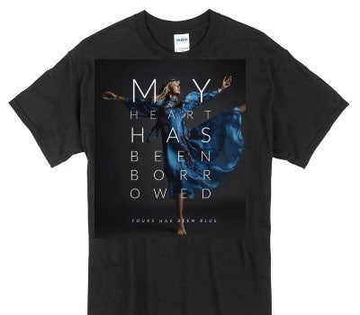 Custom Gildan 100% Cotton Black T-Shirt