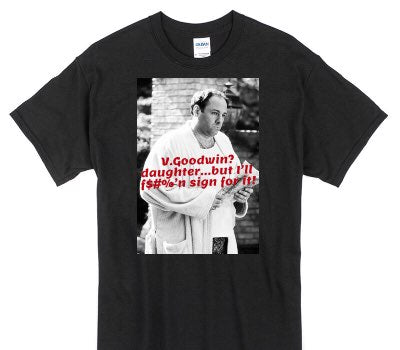 Custom Gildan 100% Cotton Black T-Shirt