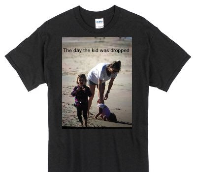 Custom Gildan 100% Cotton Black T-Shirt