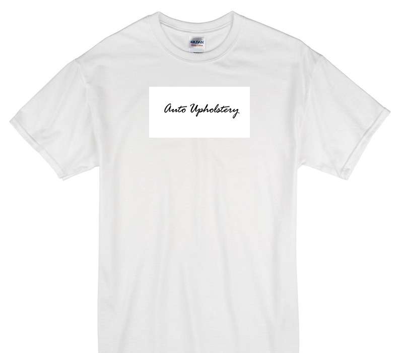 Custom Gildan 100% Cotton White T-Shirt