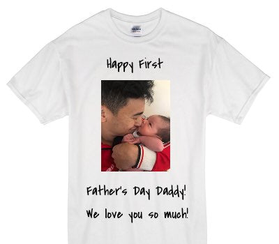 Custom Gildan 100% Cotton White T-Shirt
