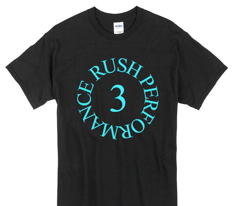 Custom Gildan 100% Cotton Black T-Shirt