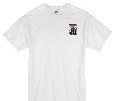 Custom Gildan 100% Cotton White T-Shirt