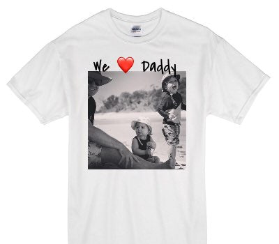Custom Gildan 100% Cotton White T-Shirt