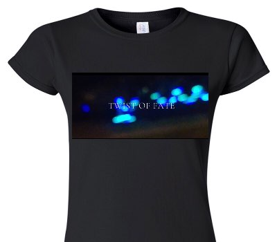 Custom Womens Soft Style 100% Cotton Black T-Shirt