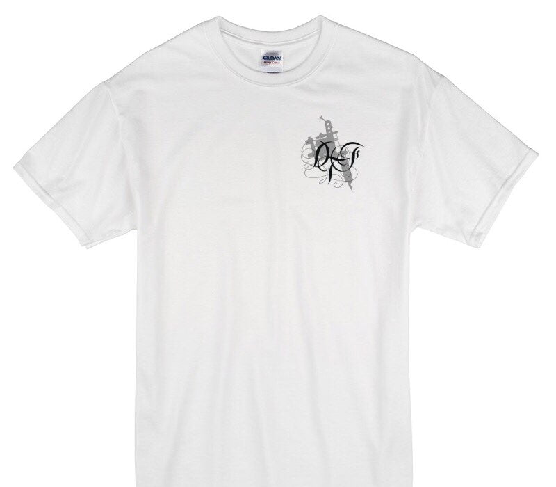 Custom Gildan 100% Cotton White T-Shirt