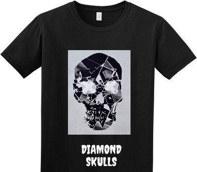 Custom Adult Soft Style 100% Cotton Black T-Shirt