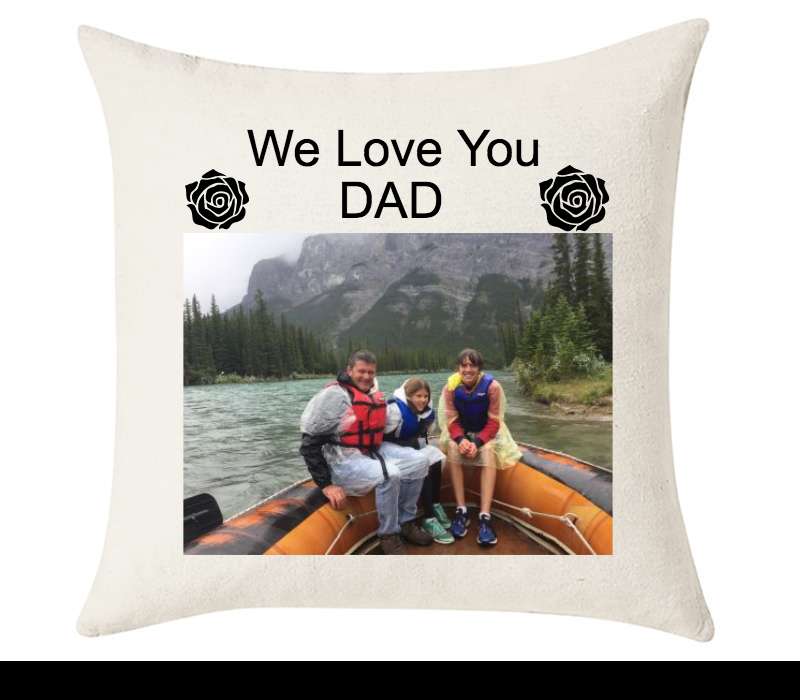 Custom Cushion Cover 50cm x 50 cm Off White