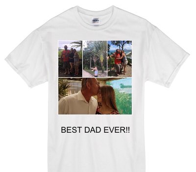 Custom Gildan 100% Cotton White T-Shirt