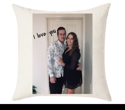 Custom Cushion Cover 50cm x 50 cm Off White