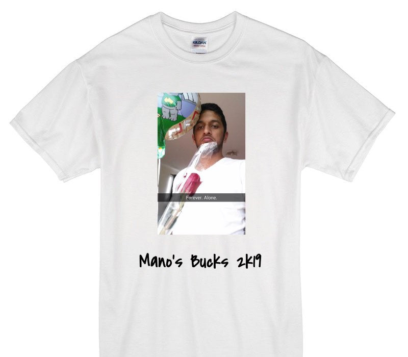 Custom Gildan 100% Cotton White T-Shirt