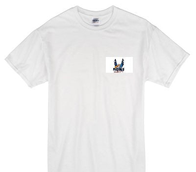 Custom Gildan 100% Cotton White T-Shirt